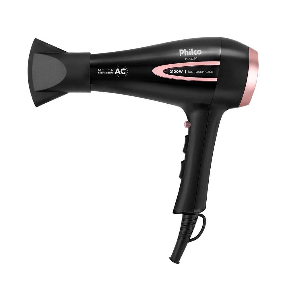 Secador De Cabelos Philco PSA3250 Íons Tourmaline 2100w