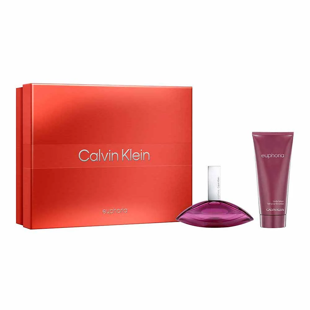 Coffret Calvin Klein Euphoria Kit - Perfume For Women EDP + Body Lotion
