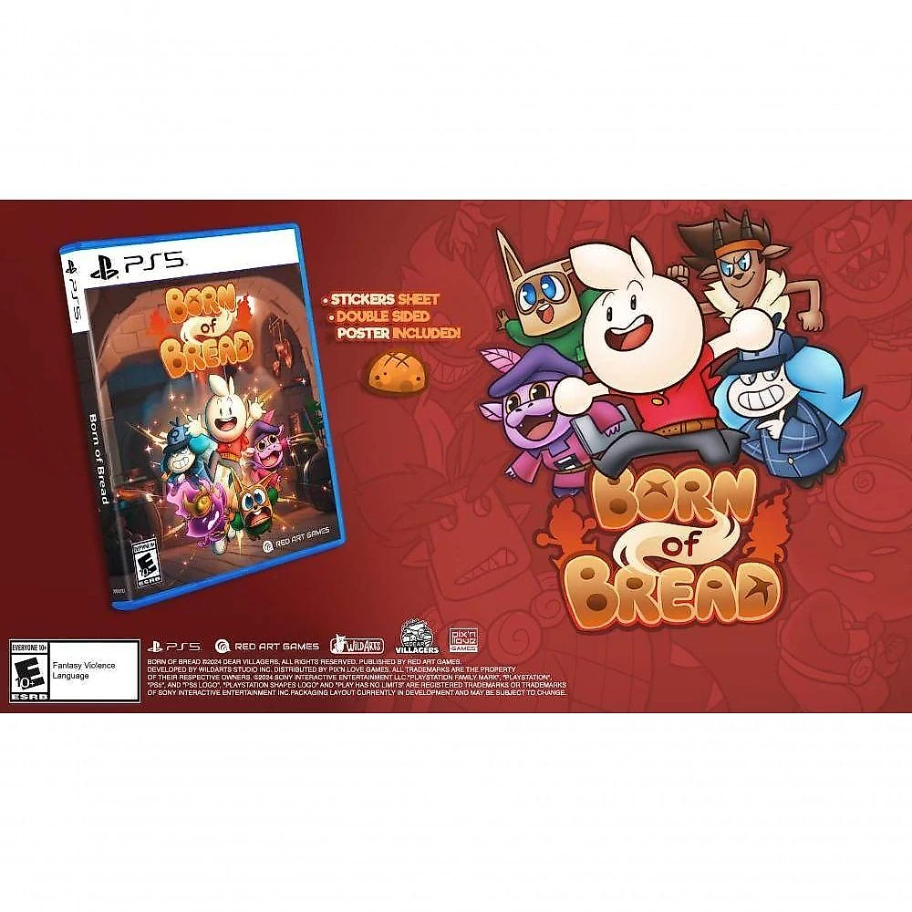 Jogo Born Of Bread para Playstation 5 com Sistema Interativo e Estratégia