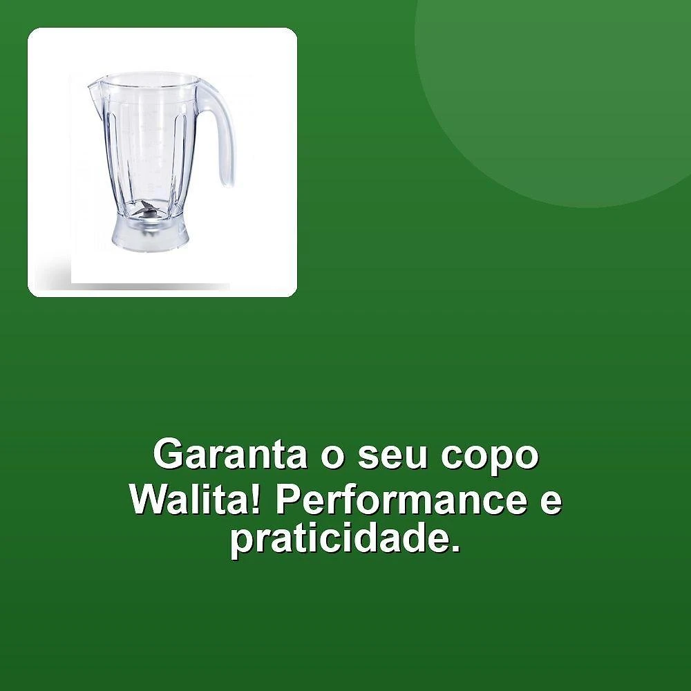 Copo Com Alça Branco Walita - Cx /6