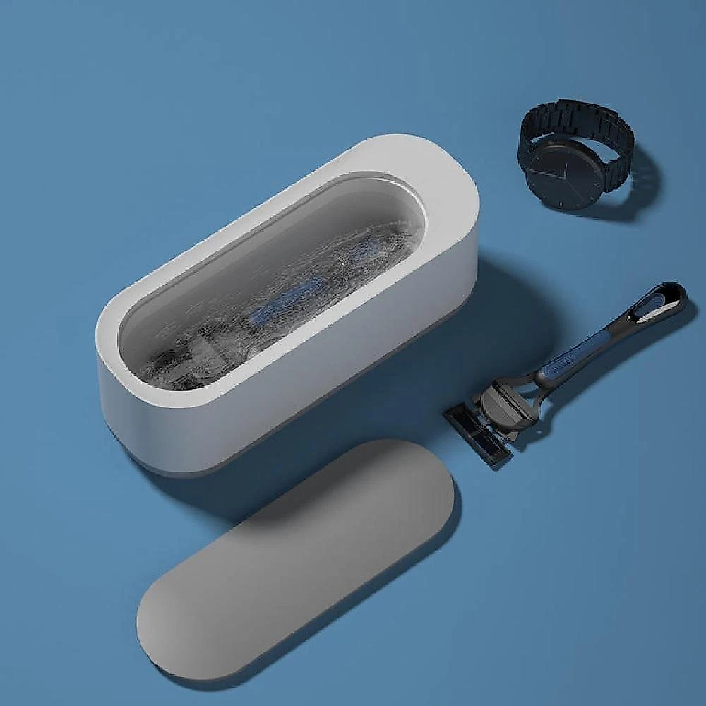 Limpador Ultrassônico Portátil Utibom para Joias Óculos e Itens Delicados com Ventosas Estáveis
