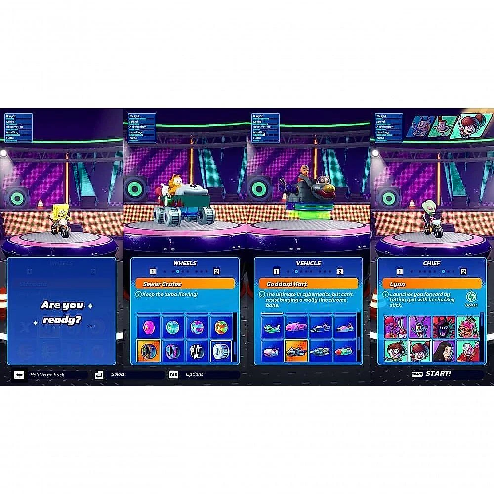Jogo Digital Gamemill Entertainment Nickelodeon Karts Collection para Nintendo Switch com 3 Jogos