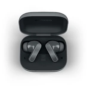 Fone de Ouvido Moto Buds Bass Bluetooth Cancelamento de Ruído 43h Bateria Preto