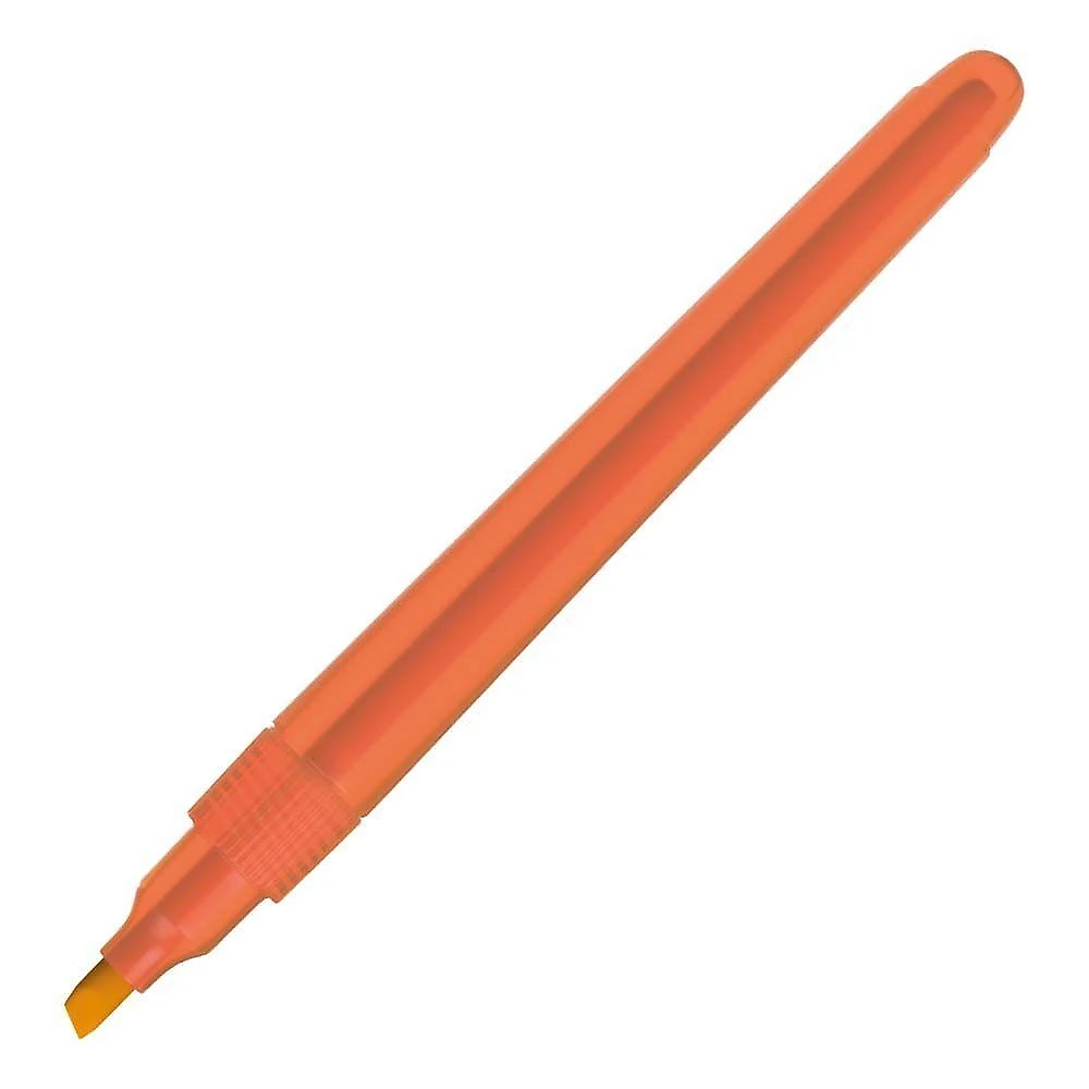 Marca-texto Cis Lumini Lite Ponta Chanfrada Kit 6 Unidades em Cores Neon