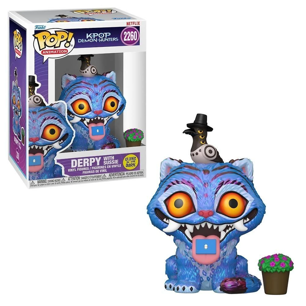 Boneco Funko Pop! Guerreiras Do K-pop - Derpy E Sussi (glow)