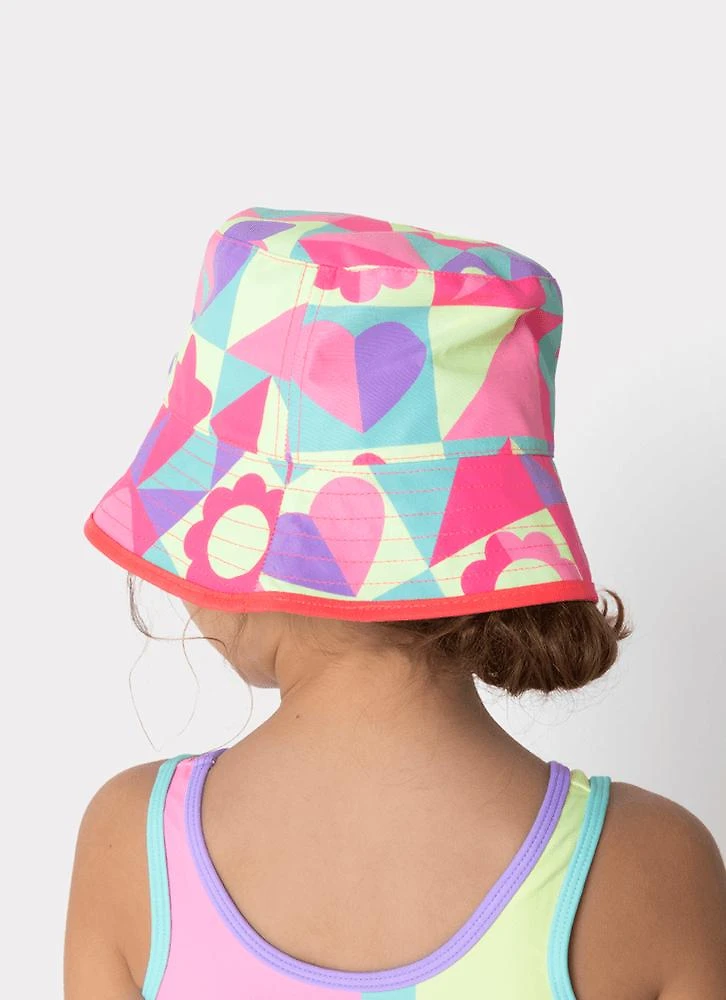 Chapéu bucket menina color block