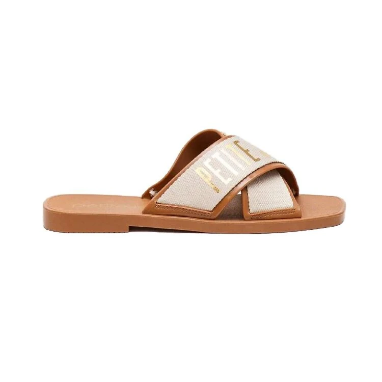 Chinelo Petite Jolie PVC Feminino - Marrom - MARROM