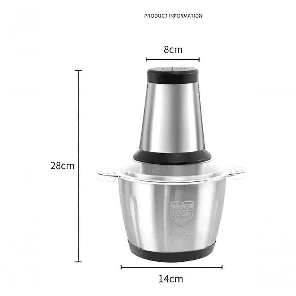 Processador Alimentos Elétrico Inox Legumes Carne 2 Litros 110V