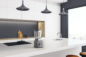 Liquidificador Oster 1100 Full OLIQ606 Cinza com 12 Velocidades - 1.100W 110V