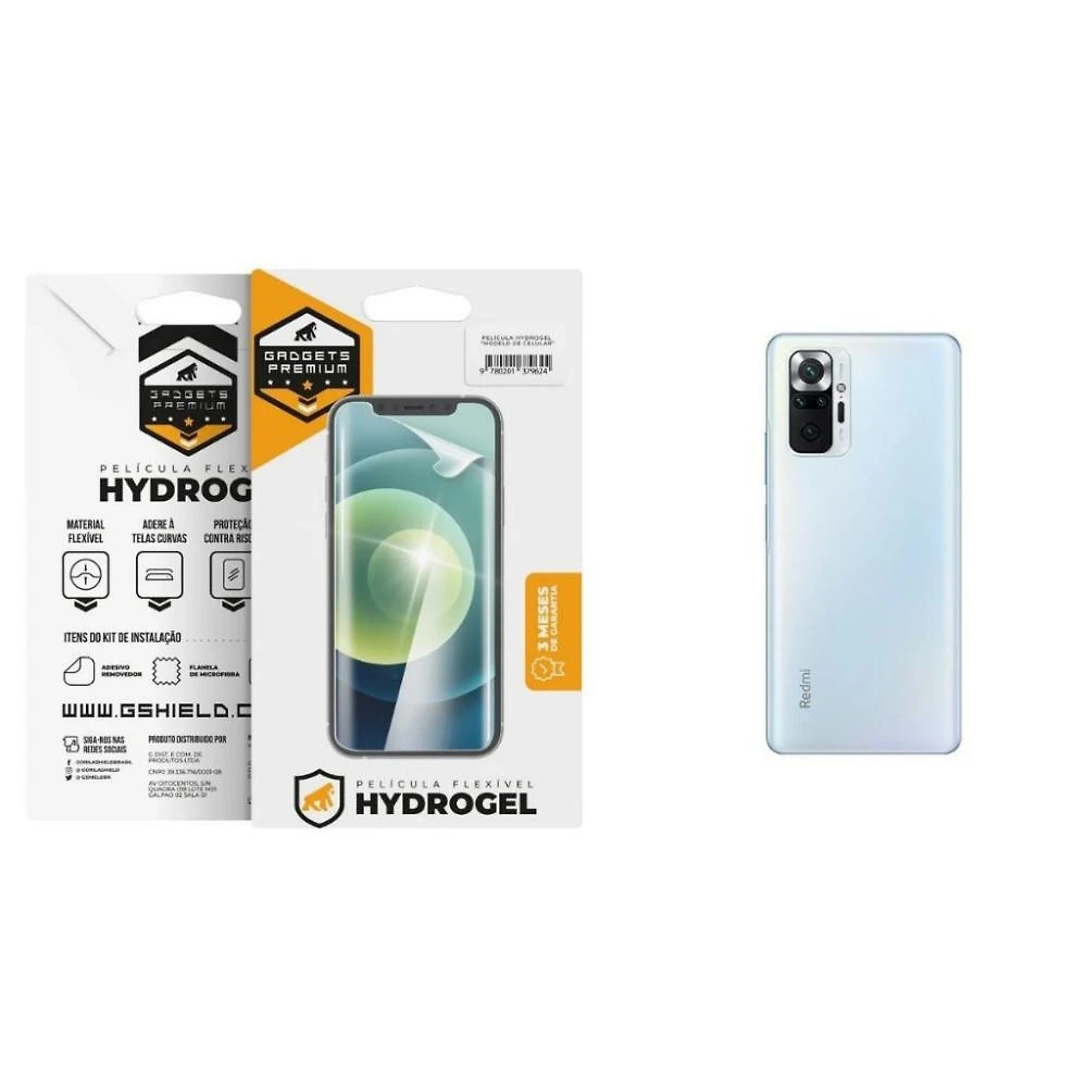 Película Traseira de Hydrogel para Xiaomi Redmi Note 10 Pro - Gshield