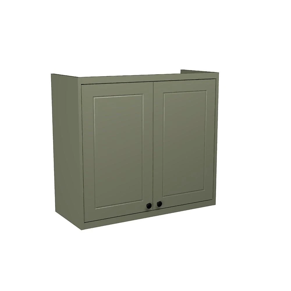 Cozinha Compacta 4 Peças 6 Portas 3 Gavetas 1 Tampo Sevilha Verde Hill