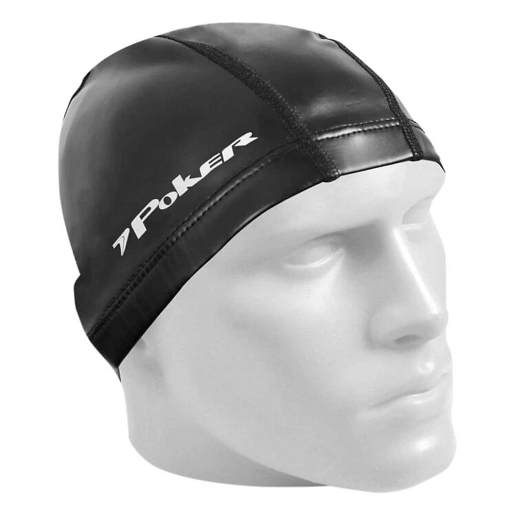 Touca Natação Poker Pu x Touch Masculino - Preto