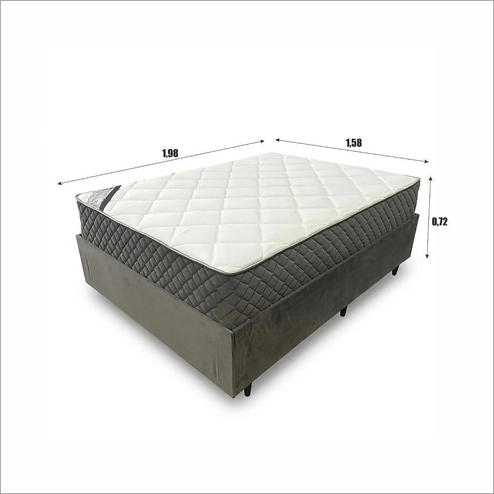 Colchão Queen Molas Ensacadas Rivoli D33 Bom Pastor webcontinental-7908051470137