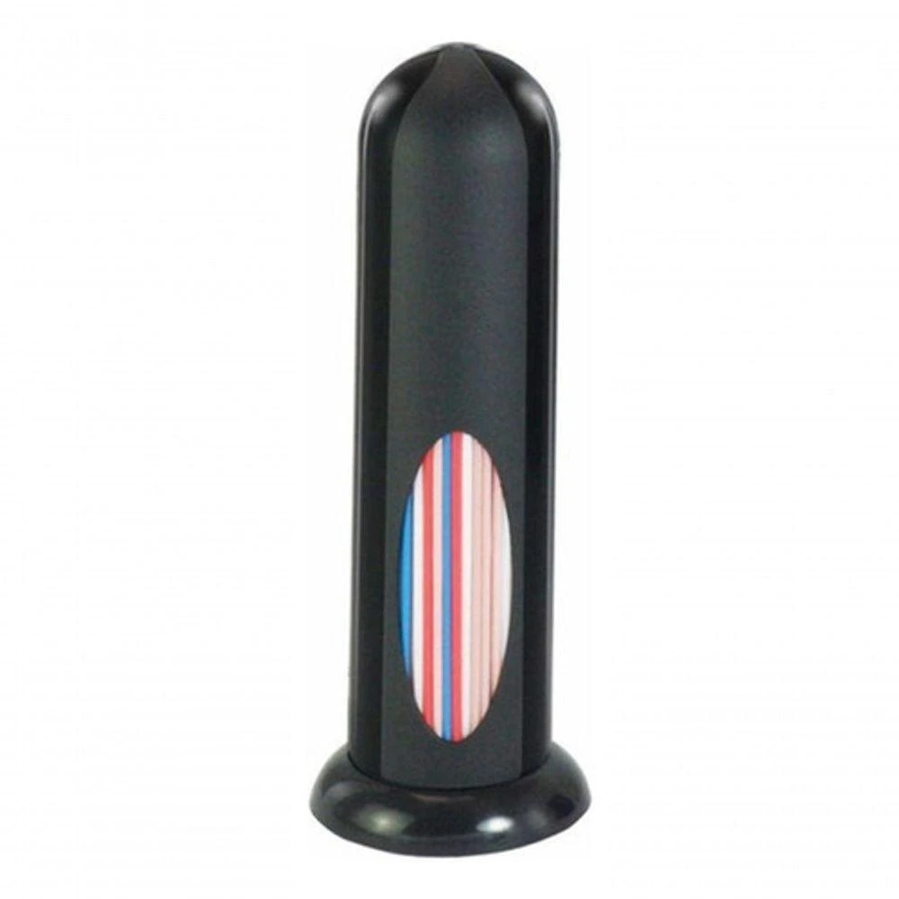 Porta Canudo Plástico para Armazenar e Transportar em Plástico Preto Higipack