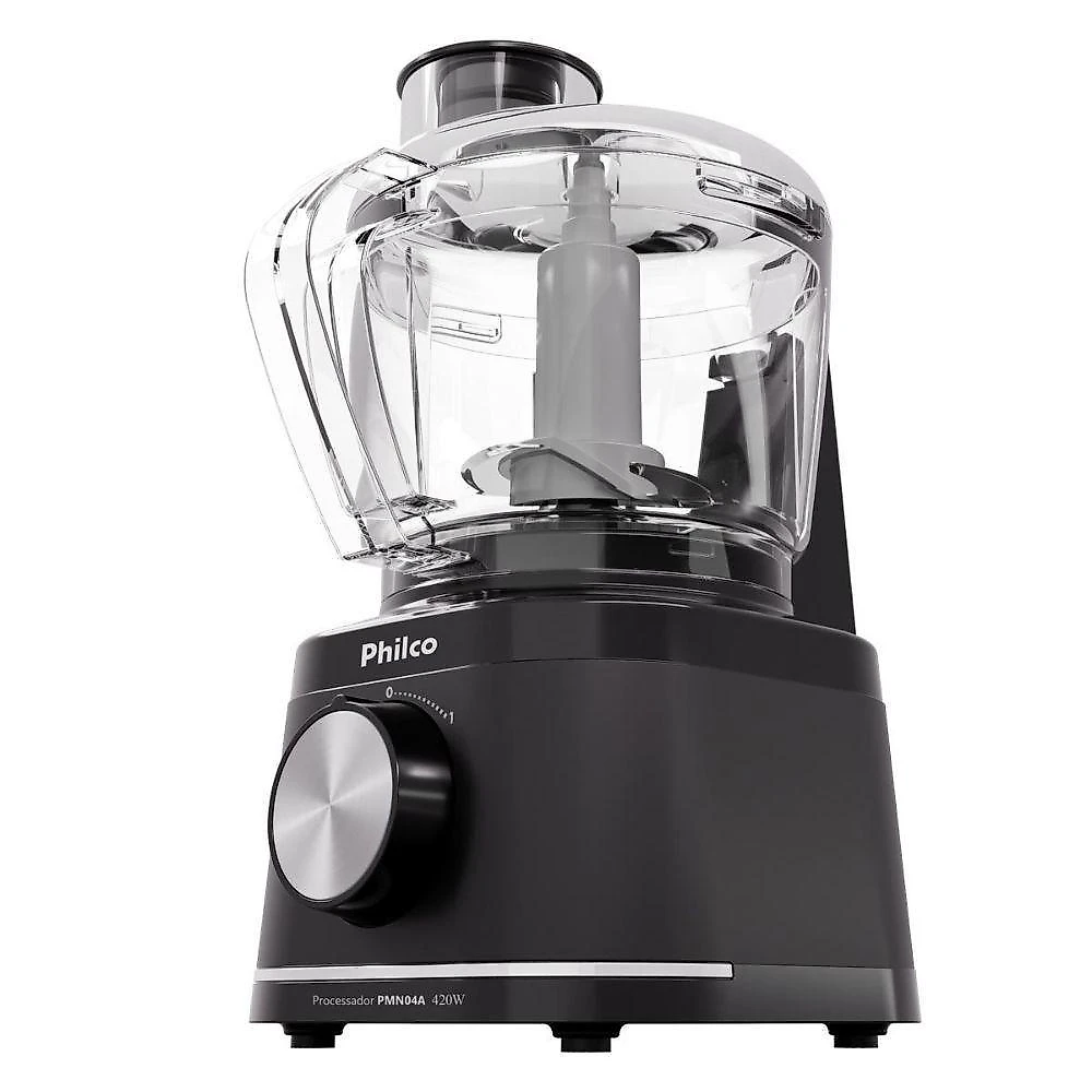 Processador de Alimentos Britânia PMN04A 420W 0,5L Preto Bivolt