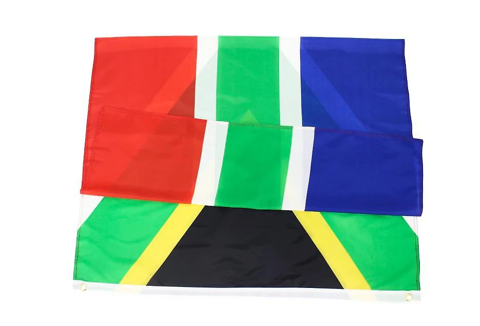 Miniatura Bandeira Africa Do Sul 60X 90 Cm Com Anilhas Para Mastro