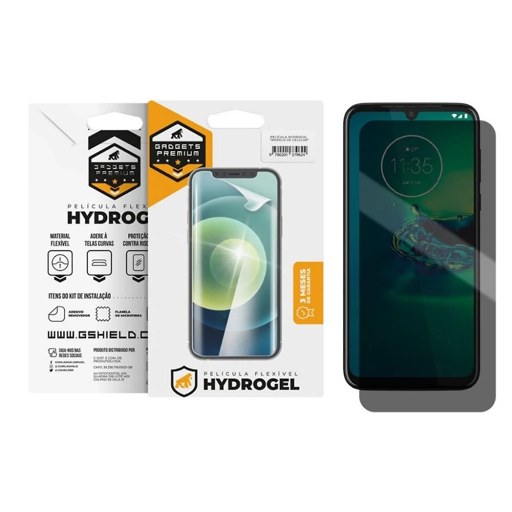 Película Privacidade Hydrogel para Motorola Moto G8 Plus - Gshield
