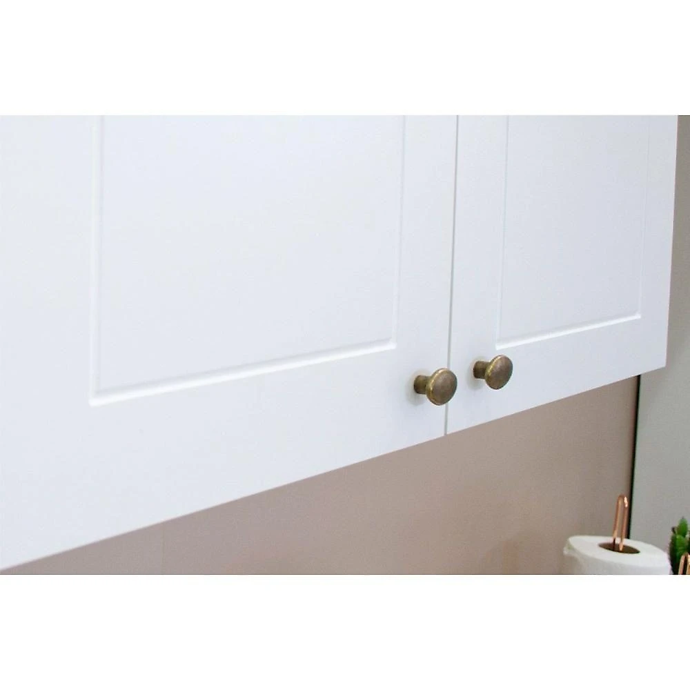 Kit Cozinha Modulada 7 Peças Americana 2 Aéreos + 1 Balcão + 1 Paneleiro+3complementos C5p64 Branco