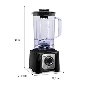 Liquidificador Arno Power Max LN66 2200W 3,1L 15 Velocidades Preto 110V