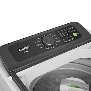 Máquina de Lavar Consul CWN14AB 14kg Modo Eco Reuso de Água Filtro Anti-Fiapo Branca 110V