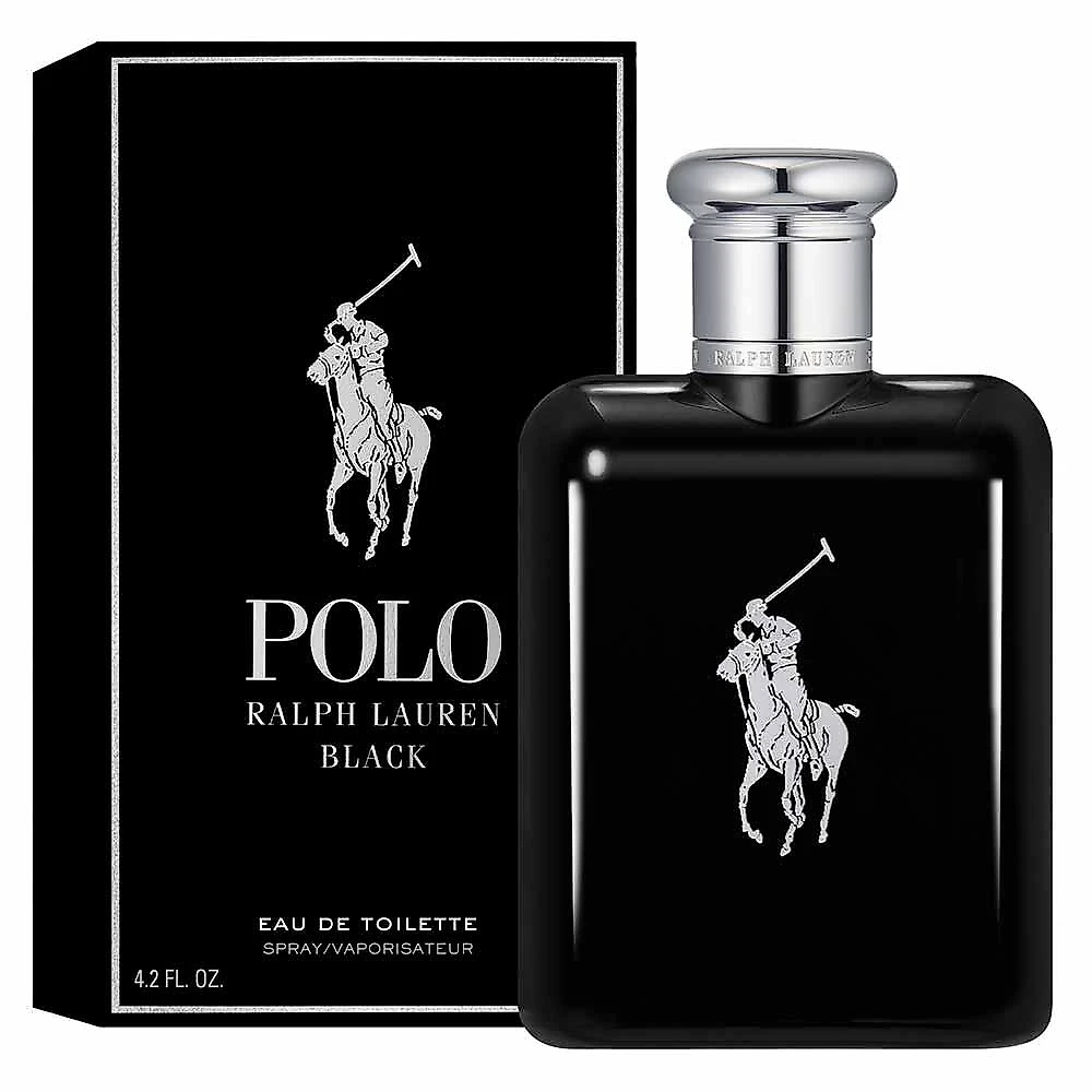 Perfume polo black ralph lauren masculino eau de toilette 125ml