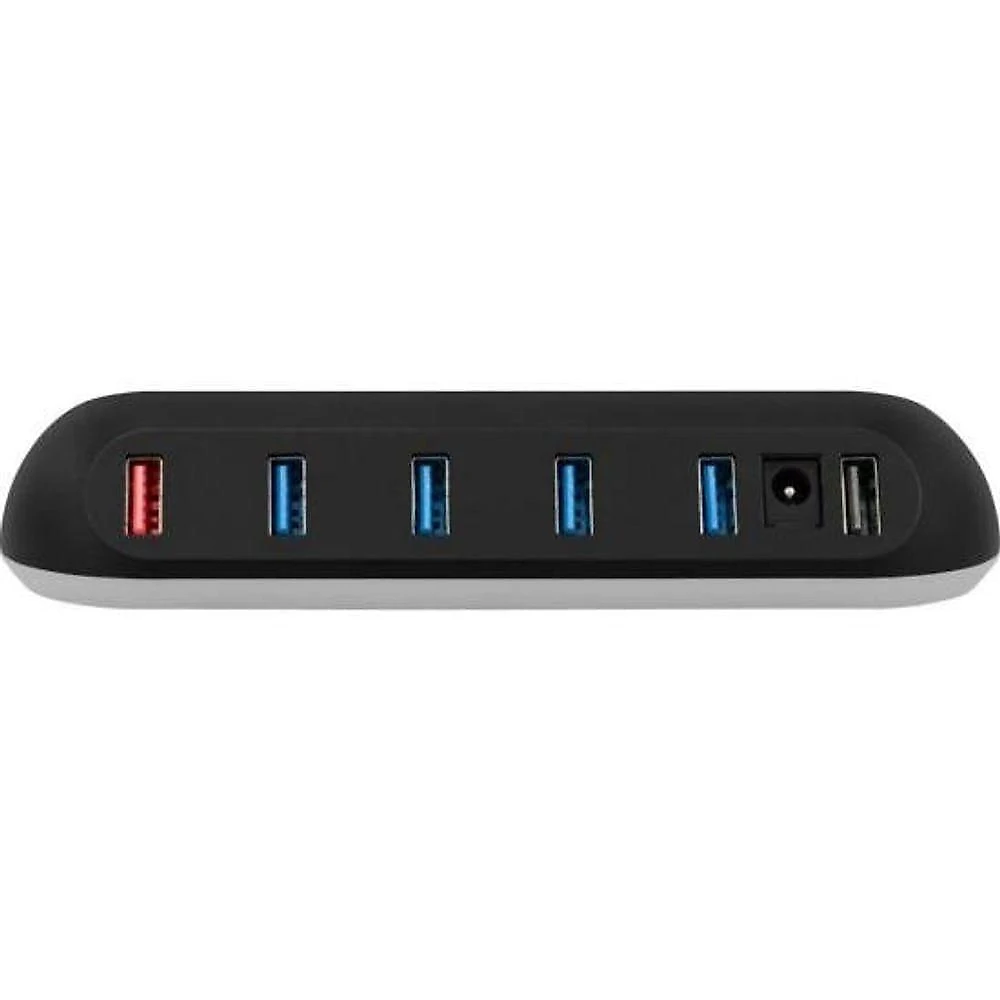 Hub USB Deck 5 5 Entradas USB 3.0 com Botões Individuais e Iluminação RGB Preto Streamplify