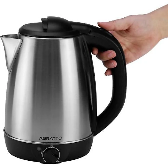 Chaleira elétrica agratto aroma 2,2 litros inox 127v Única