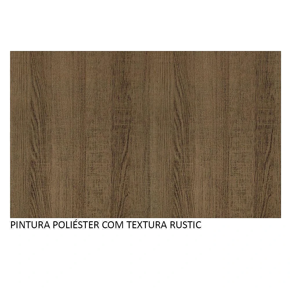 Guarda-roupa infantil madesa enzo 2 portas de correr rustic