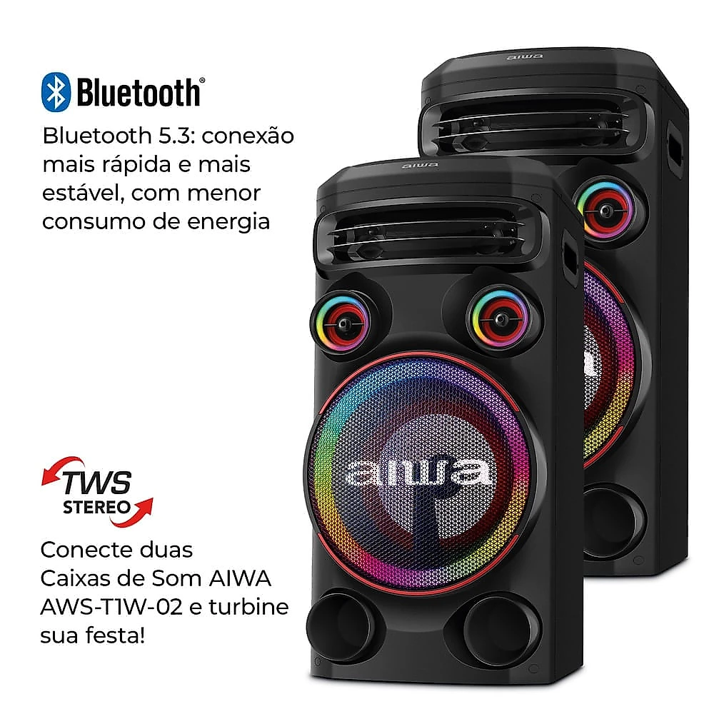 TORRE DE SOM AWS-T1W-02 BIVOLT BLUETOOTH BIV