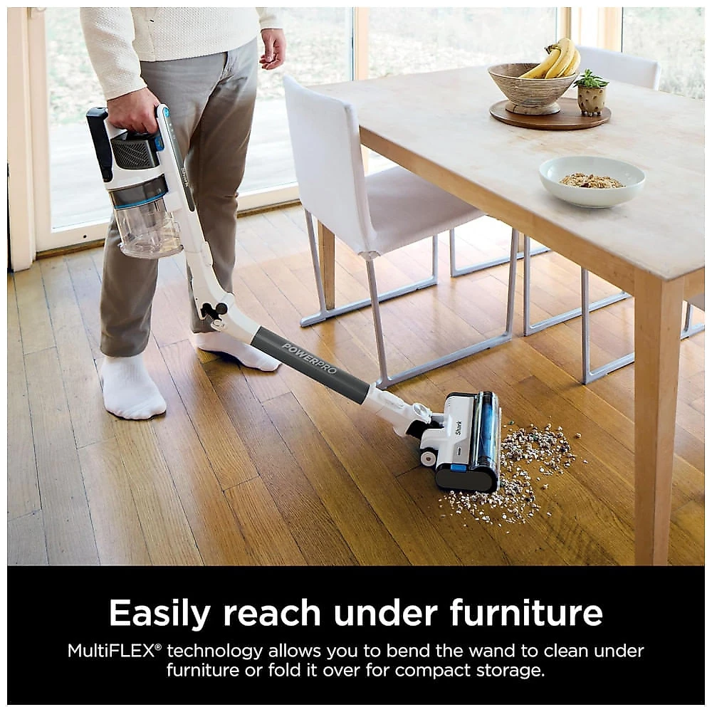 Aspirador de Pó sem Fio Shark PowerPro Flex Reveal Plus, Tecnologia DirtReveal FloorDetect, Filtro HEPA, para Carpetes e Pisos Duros