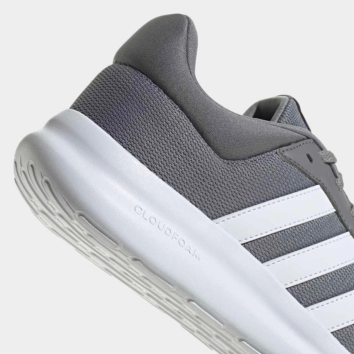 Tênis Adidas Lite Racer Masculino Cinza+Branco - 44