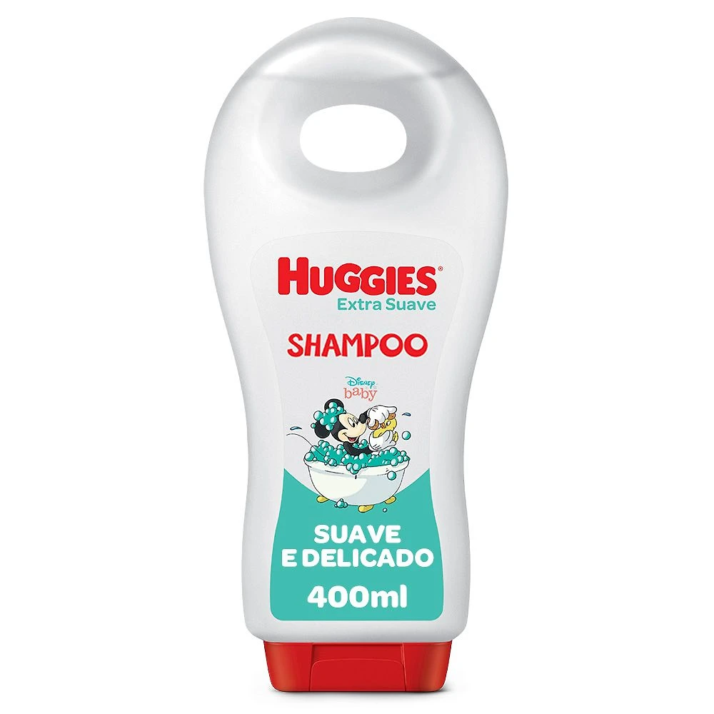 Shampoo Infantil Huggies Extra Suave com 400ml