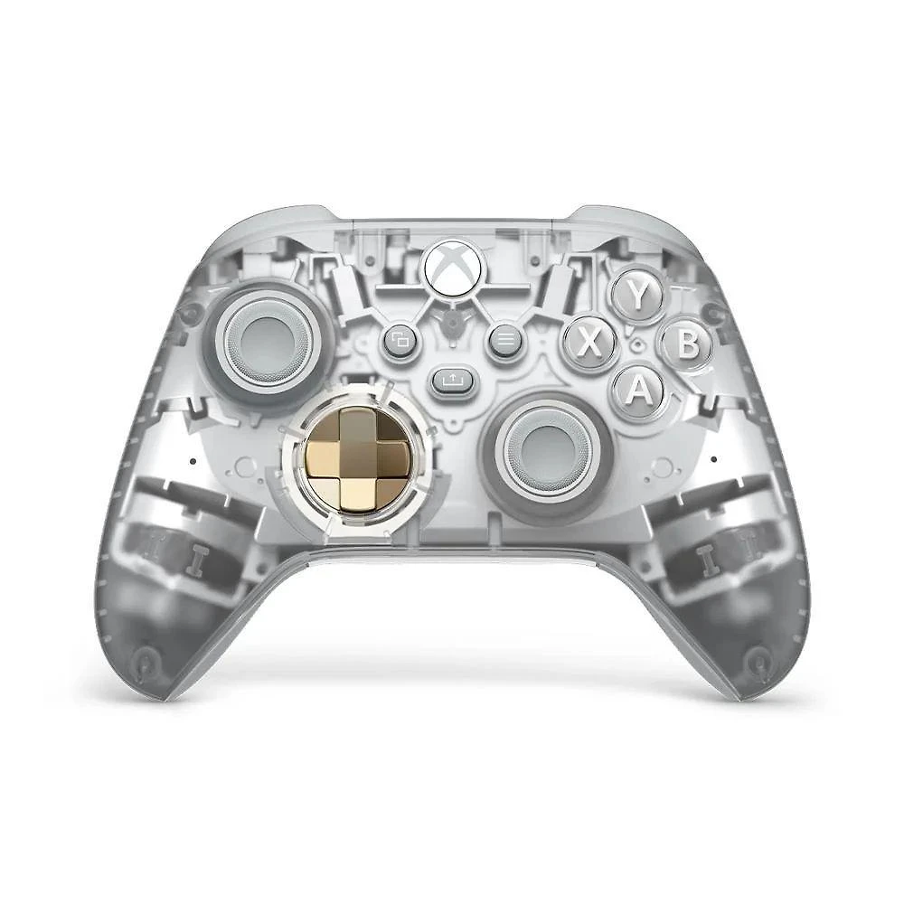 Controle sem Fio Microsoft Xbox Ghost Cipher Special Edition QAU-00157 Transparente