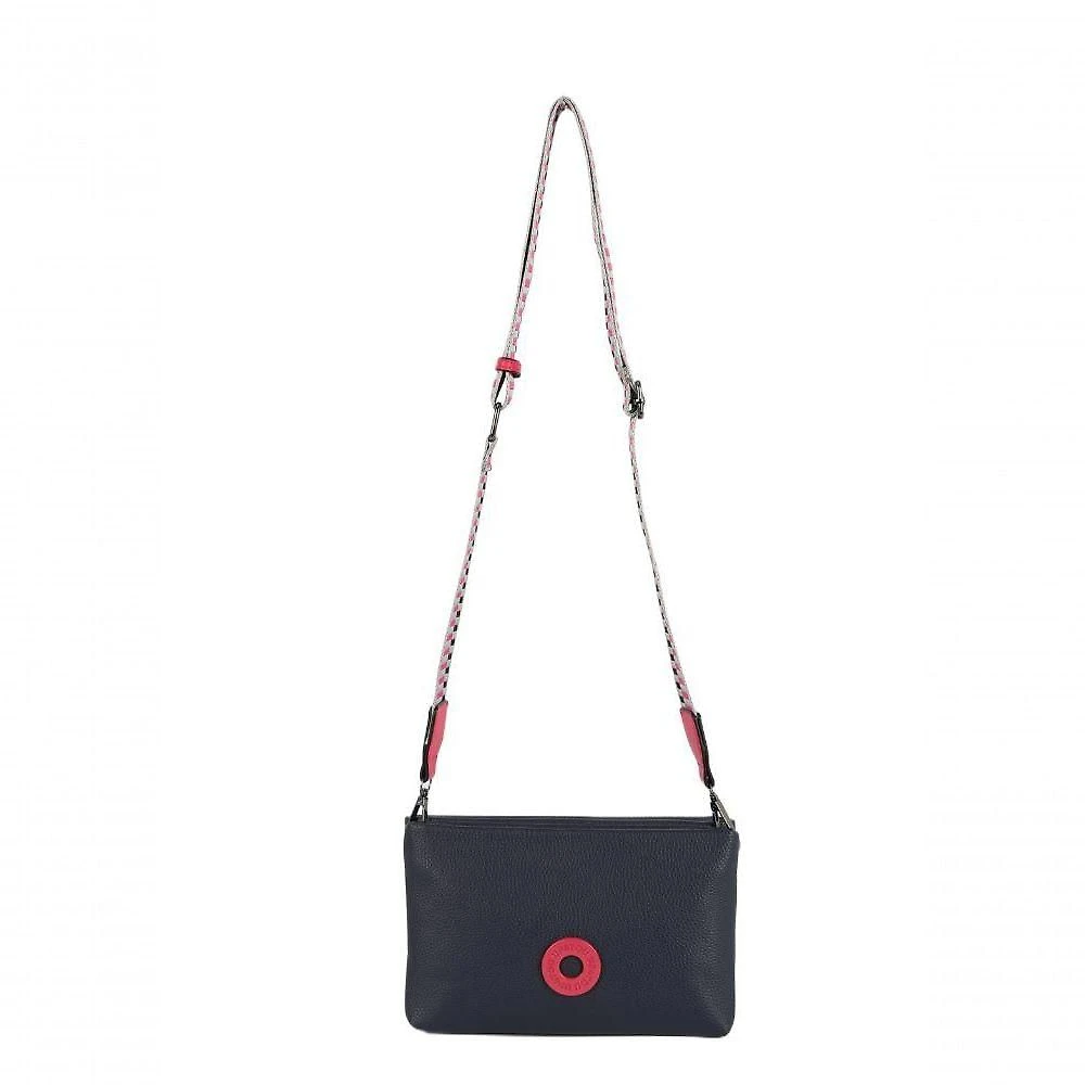 Bolsa Feminina Transversal Up4you BS78827UP em PU Azul Escuro Pequena para Público Feminino