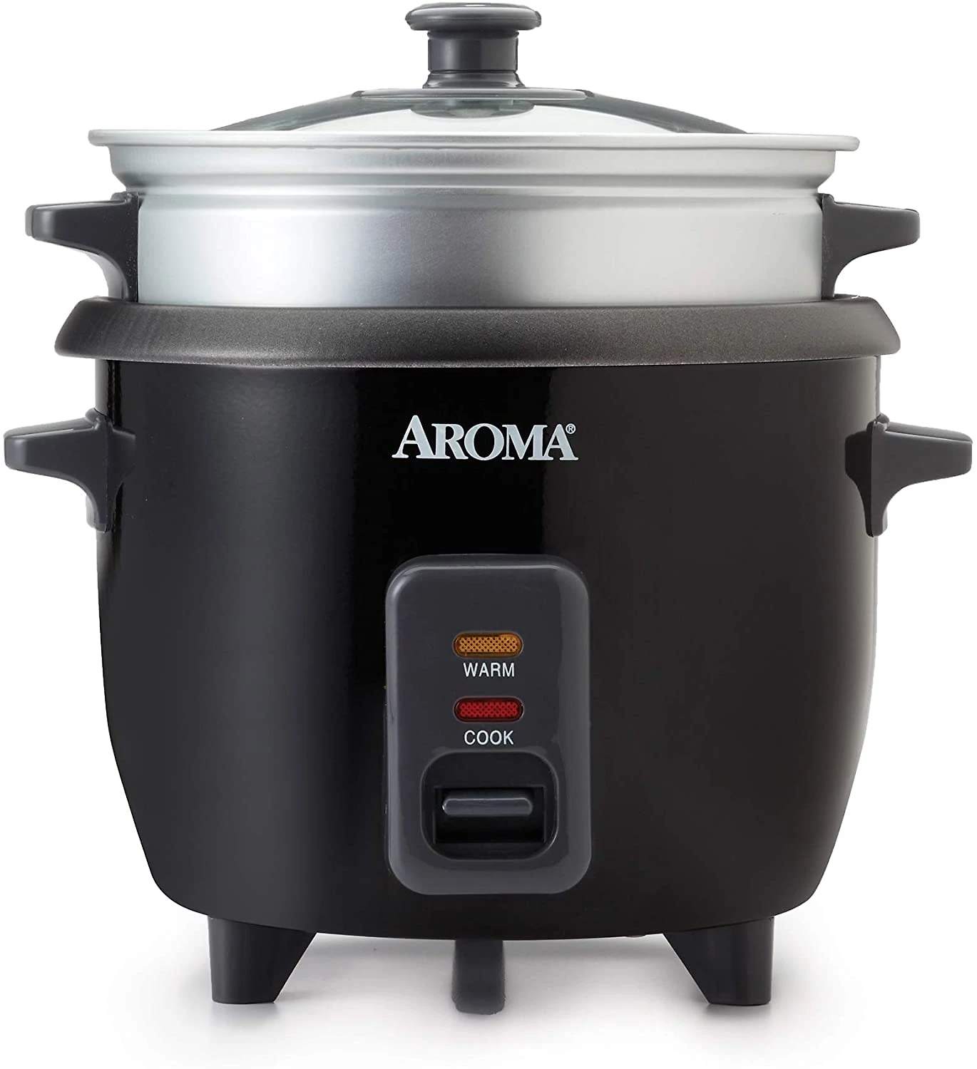 Aroma Housewares Panela Elétrica de Arroz 700 mL 300W 110V preta