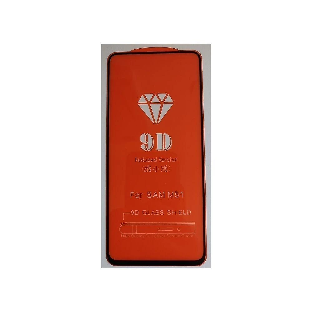 Capinha Transparente + Película 9d Compatível M51 Samsung