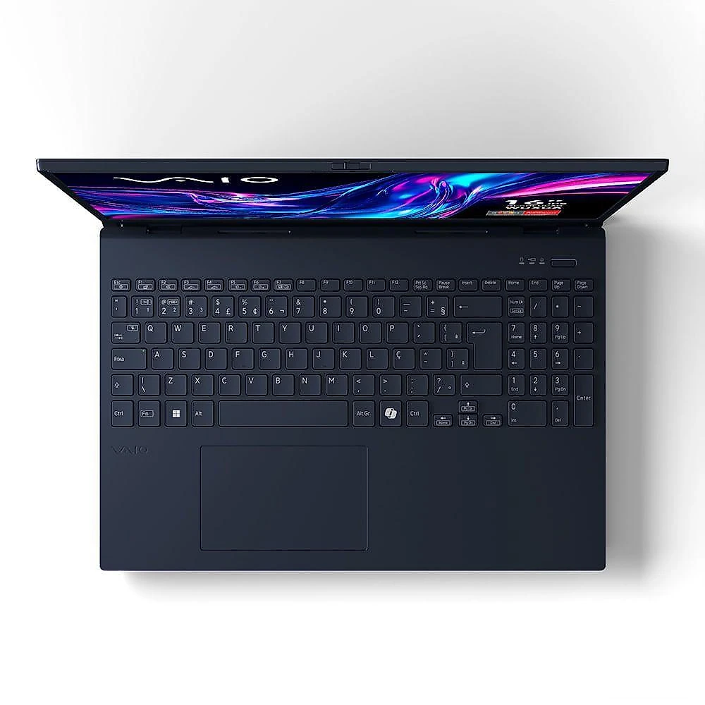 Notebook Vaio FE16 AMD Ryzen 5-5625U Linux 8GB RAM 512GB SSD 16" IPS WUXGA Antirreflexo Cinza Grafite