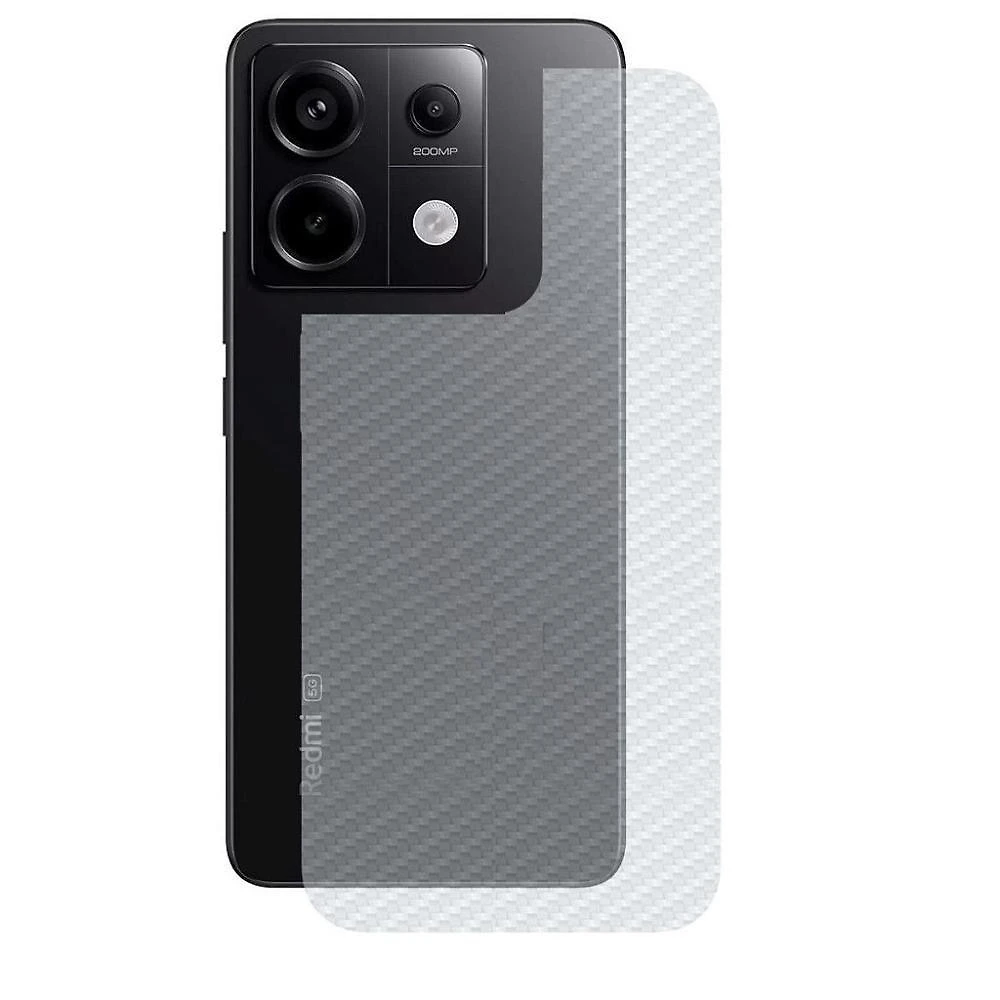 Película Para Redmi Note 13 Pro 5g - Traseira De Fibra De Carbono - Gshield