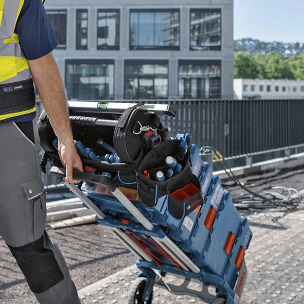 Bolsa para Transporte de Ferramentas GWT 20 Suporta Até 23kg Base Reforçada Preto Bosch