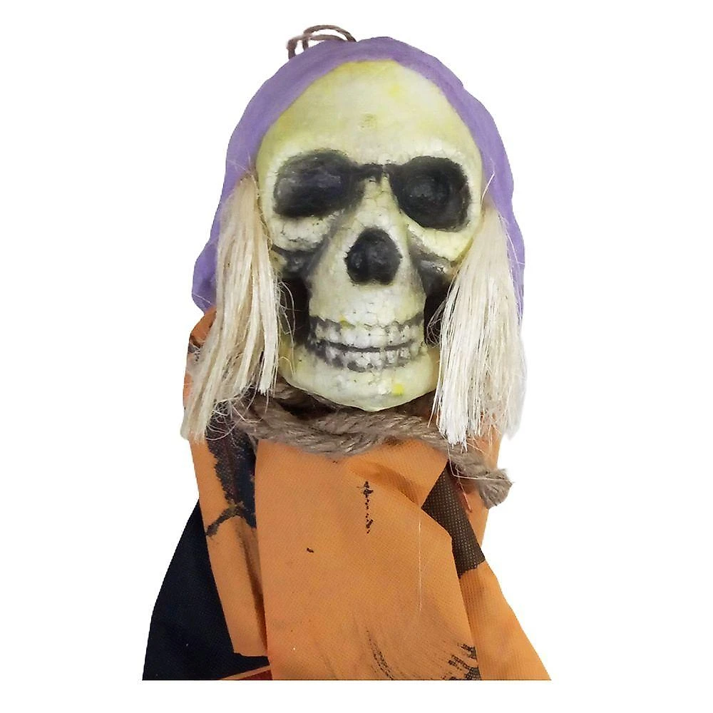 Boneco Esqueleto Pirata Halloween