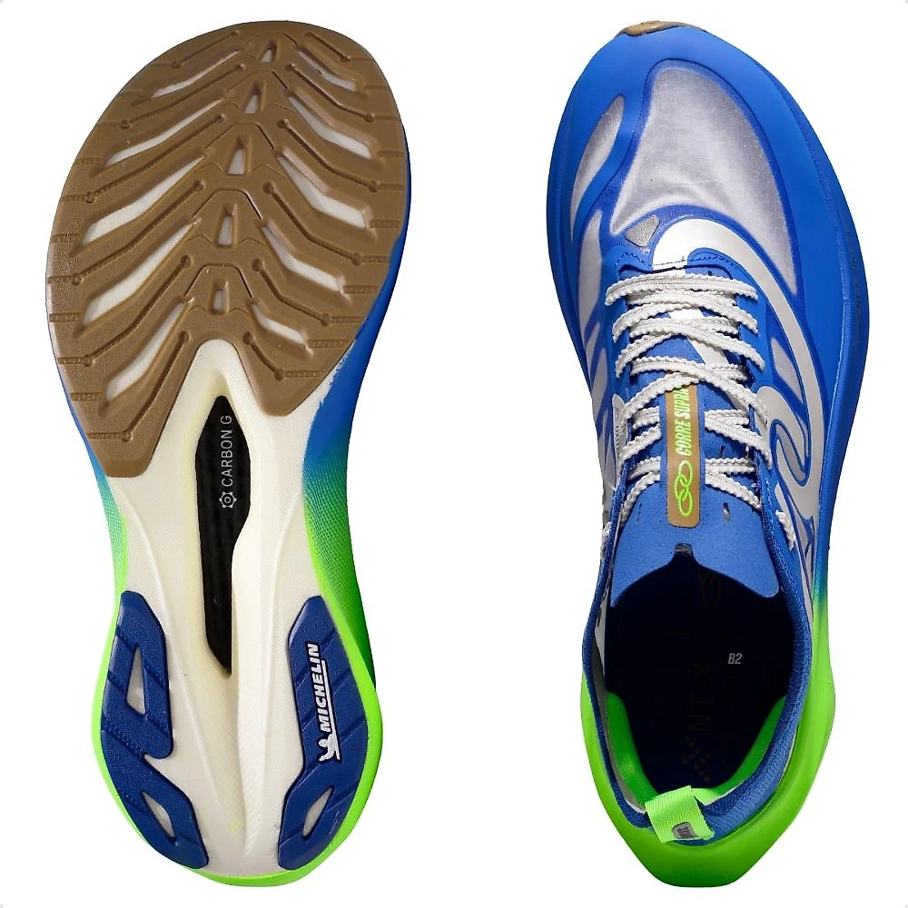 Tênis Olympikus Corre Supra 2 Unissex Azul / Verde - 39