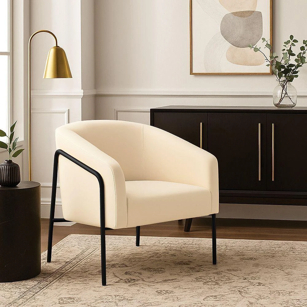 Poltrona Sala Industrial Alta Preto Stella Veludo D03 - D'rossi Marsala