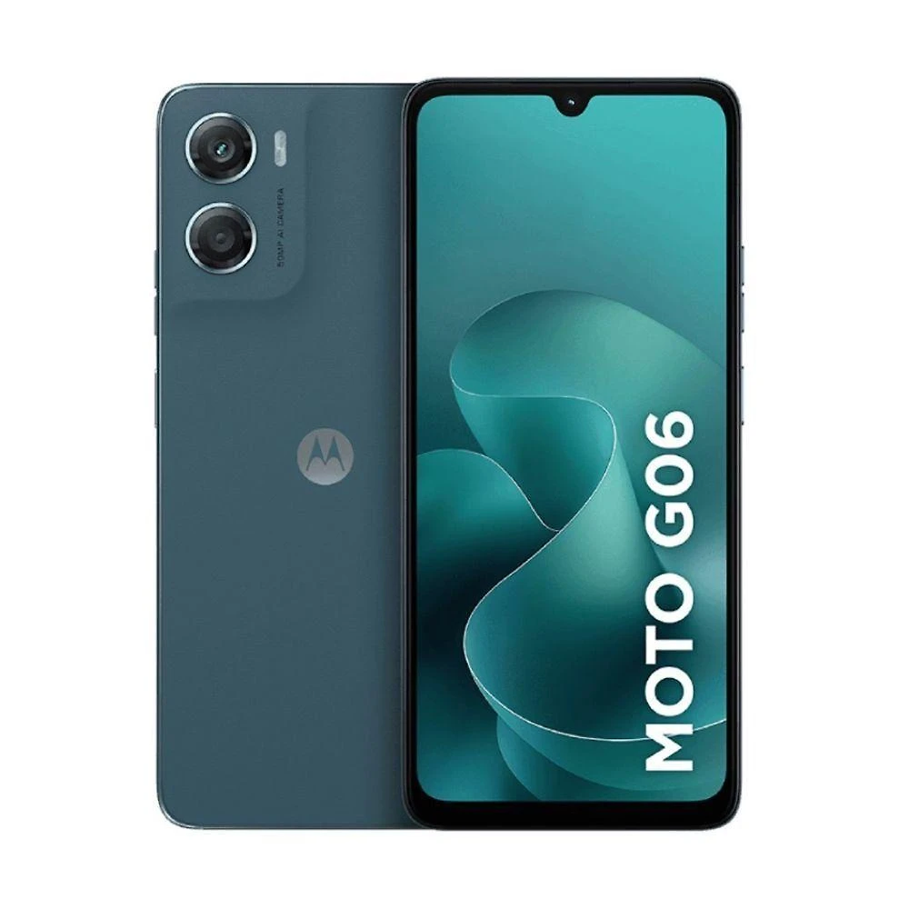 Smartphone Motorola G06 XT2535 4GB 128GB Câmera 50MP Azul Marinho