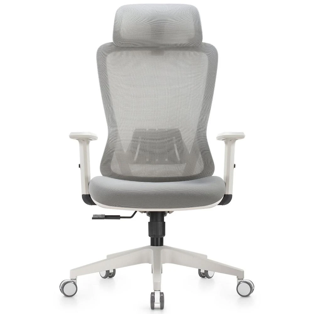 Miniatura Cadeira Escritório Presidente NR17 Ergonômica Tela Mesh Sigma Cadeira Ergonômica de Escritório Sigma High Cinza