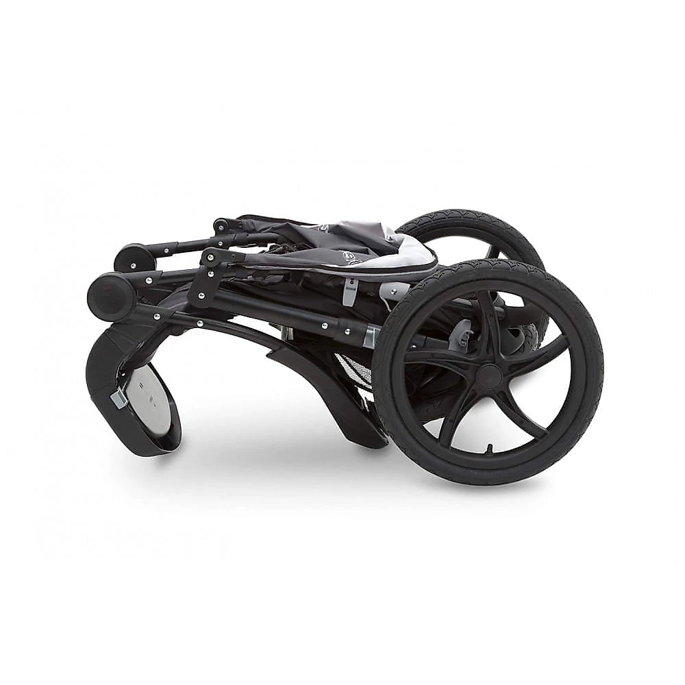 Carrinho de Corrida Jeep Classic Cinza Sistema de Viagem com Suspensão e Compatibilidade com Cadeirinha