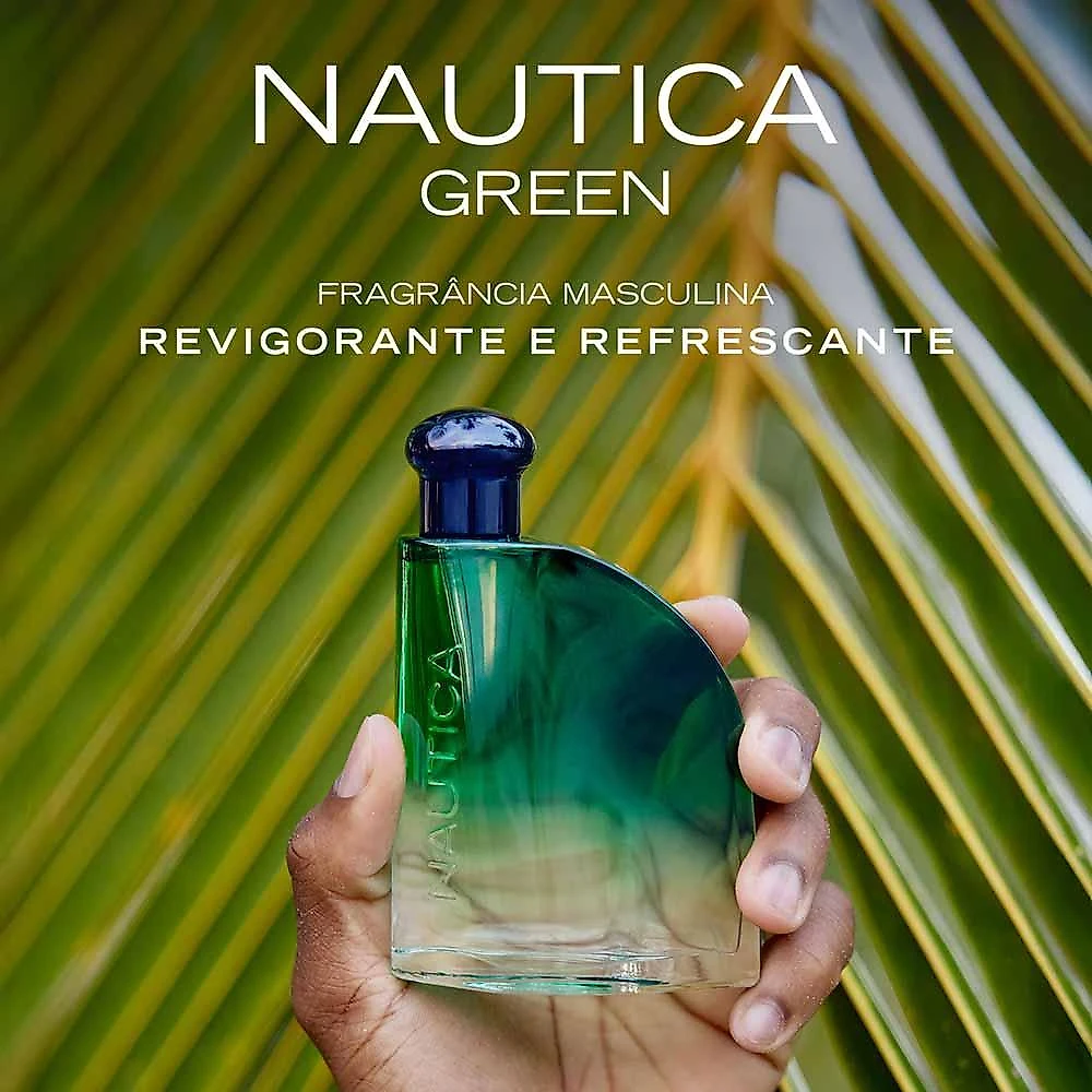 Perfume colors green nautica masculino eau de toilette 100ml