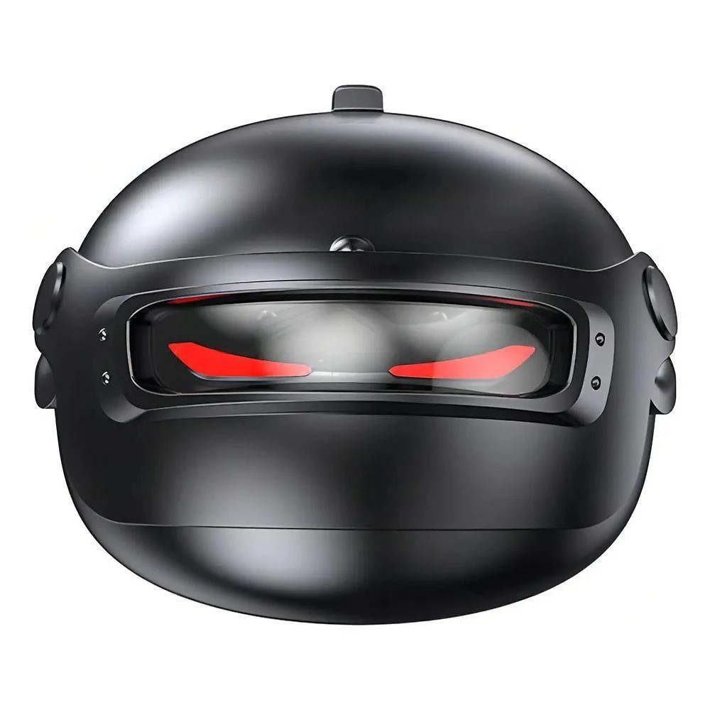Fone de Ouvido sem Fio Bluetooth Gamer MDM Tipo Capacete com Led Rgb Futurista