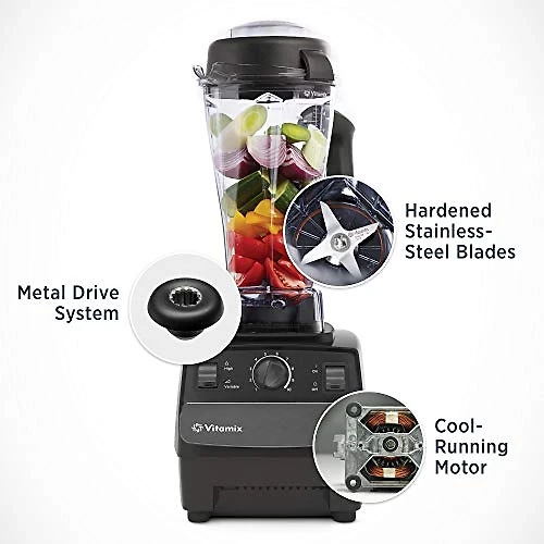 Miniatura Liquidificador Vitamix 5200 Blender Profissional 18 Litros Fácil de Limpar Lâminas de Aço