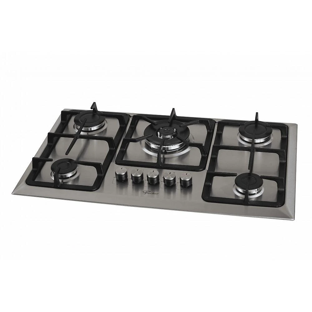 Fogão Cooktop Fischer 5Q TC Infinity Gás Mesa Inox Bivolt