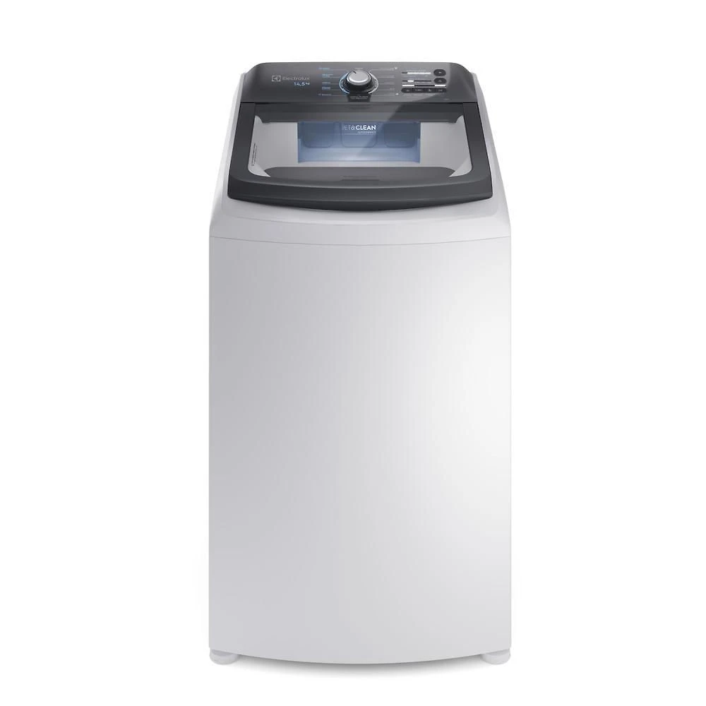 Máquina de Lavar Electrolux LEE15 14,5kg Automática com Cesto Inox Branca 220V
